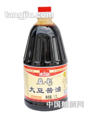 益彰大豆醬油1700ml