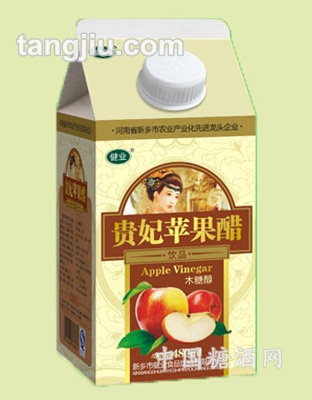 養(yǎng)生蘋(píng)果醋黃屋頂盒480ml