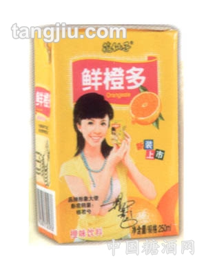 無(wú)菌磚含乳飲料系列—橙子味