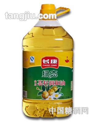 長康綠態(tài)茶籽調(diào)和油4500ml