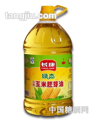 長(zhǎng)康綠態(tài)玉米壓榨胚芽油5L