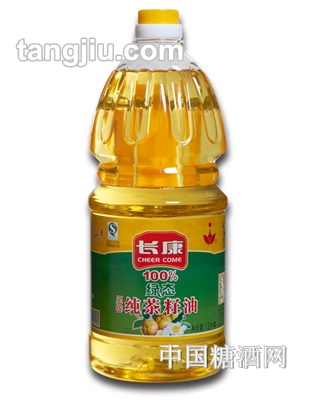 長康綠態(tài)99%純茶籽油1800ml