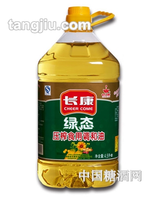 長康綠態(tài)食用調(diào)和油4500ml