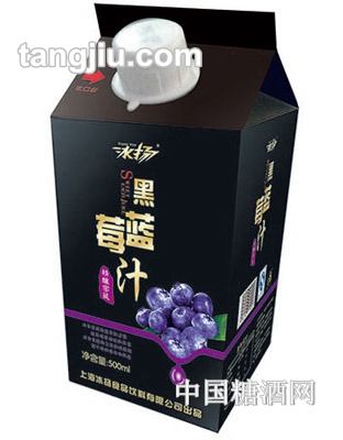 冰揚(yáng)黑藍(lán)莓汁500ml