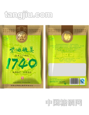 龍牌紫油嫩姜1740-225g