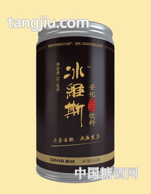 冰維斯黑茶飲料(罐裝）