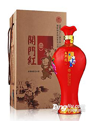 60°開(kāi)門(mén)紅 封壇原漿酒(小梅瓶)1500ml