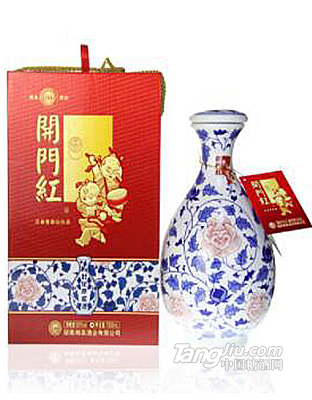 60°開(kāi)門(mén)紅 封壇原漿酒(青花瓷)1500ml