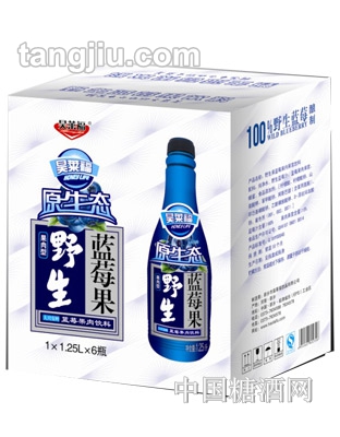 昊萊福野生藍莓汁1250ml