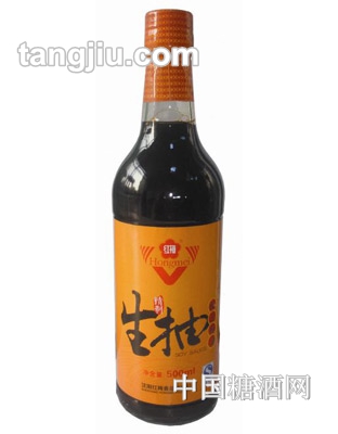 紅梅生抽醬油500ml