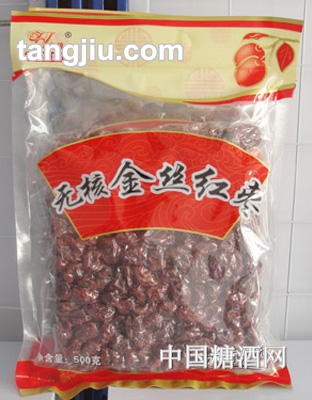 華碩無(wú)核金絲紅棗500g