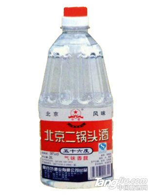 北京二鍋頭酒 2L 56%vol（白瓶）17325476967