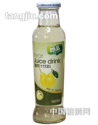 妙品雪梨汁飲料310ML