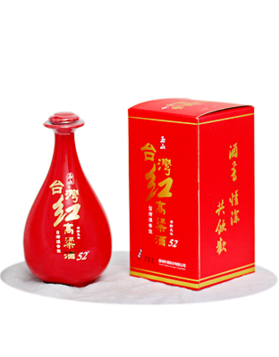 玉山臺(tái)灣紅高粱（紅瓷瓶）