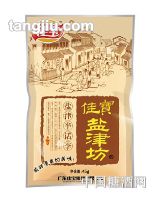 佳寶鹽津半話李45g