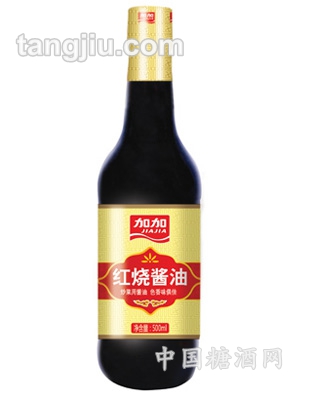 加加紅燒醬油500ml