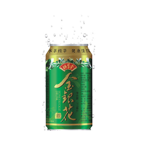 金銀花罐裝飲料