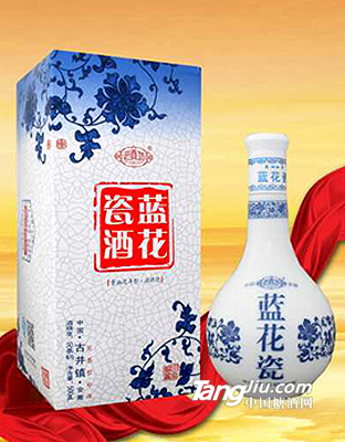 進貢坊藍花瓷酒 500ml