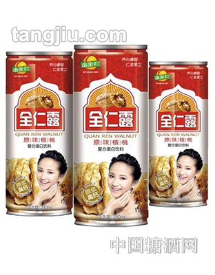 全仁露原味核桃復合植物蛋白飲料240ml