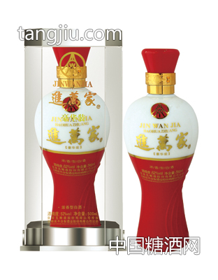 進(jìn)萬(wàn)家酒豪華裝-52度500ml