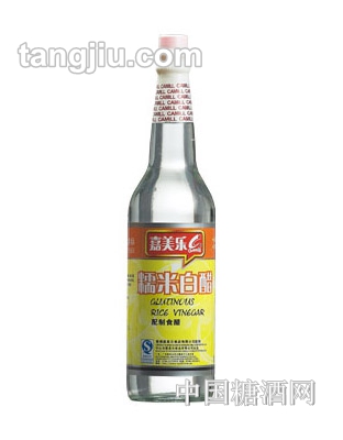 嘉美樂糯米白醋610ml