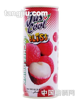 Jus cool天然荔枝汁240ml