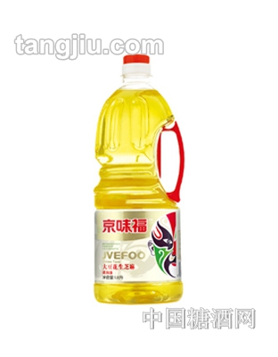 京味福大豆花生芝麻調(diào)和油1800ml