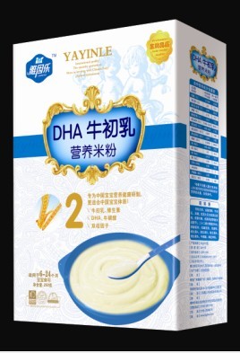 DHA牛初乳有機米粉