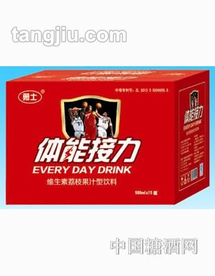 勇士運動飲料紅標體能接力-500ml