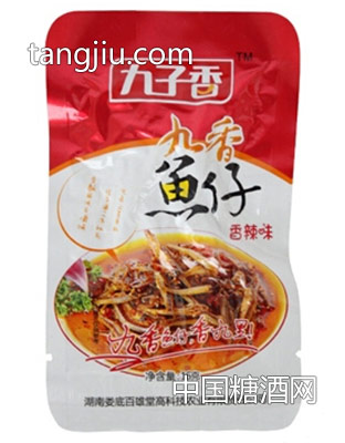 九子香魚(yú)仔香辣味16g