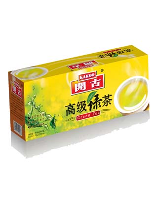 開(kāi)古雙片綠茶25包