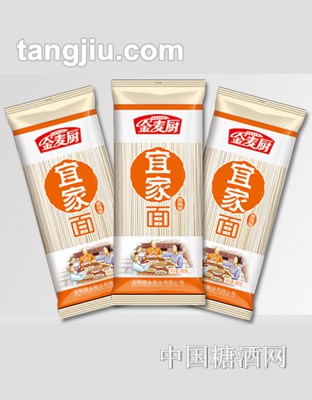 金麥廚宜家面圓掛面900g