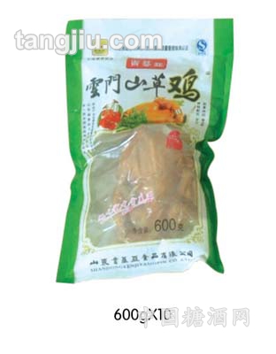 肯基亞餐桌食品雪門(mén)山草雞600g