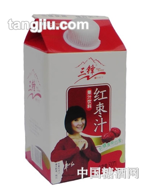 三鋒棗想你紅棗汁500ML