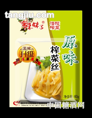 辣妹子原味榨菜絲60g