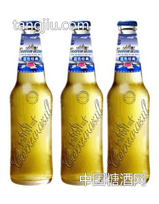 藍(lán)帶啤酒-浮雕瓶330ml