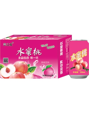 云之花水蜜桃味飲料330ml