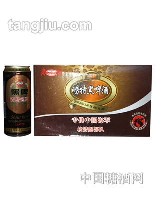 嶗特聽(tīng)裝黑啤禮盒500ml