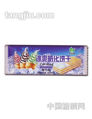 百樂(lè)佳冰爽威化餅干（椰子味）150g