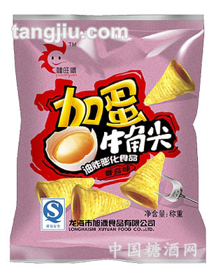 福旺源牛角尖(番茄味)膨化食品