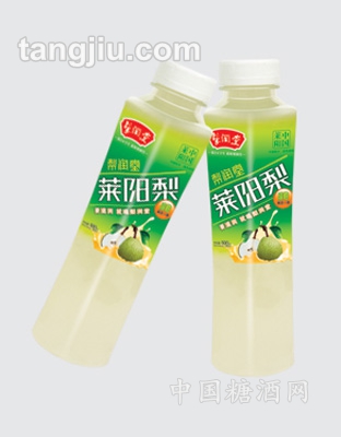 六棱瓶萊陽梨汁500ml