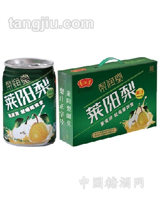 萊陽(yáng)梨汁提灌裝245ml