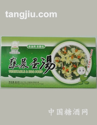 蔬菜蛋湯80g