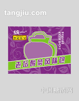 統(tǒng)一老壇酸菜風(fēng)味包