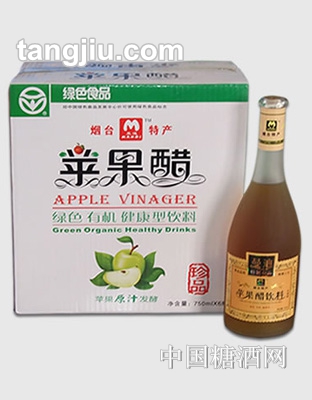 曼迪蘋果醋飲料-750ml