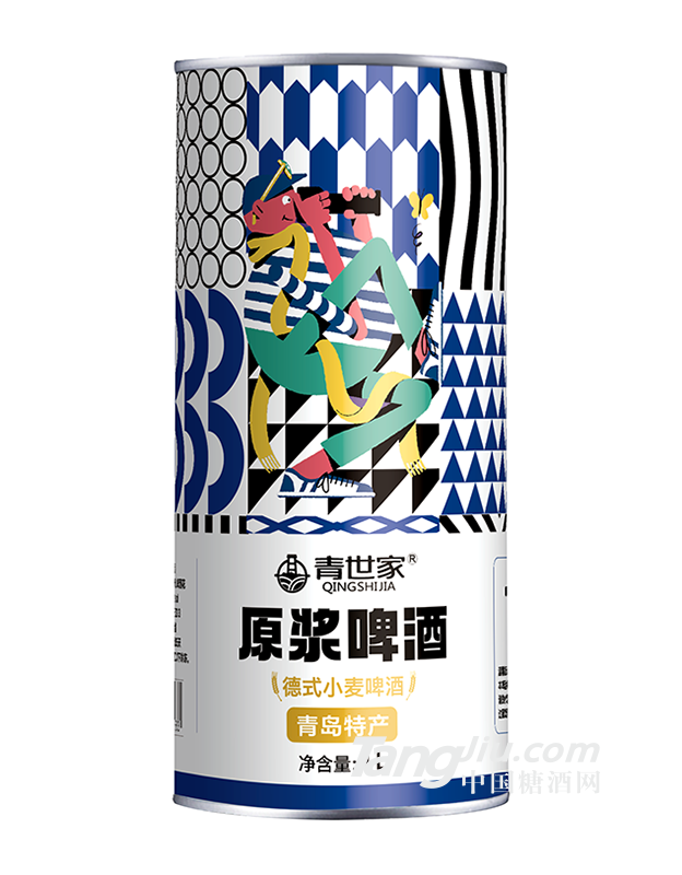 青世家-原漿啤酒1L