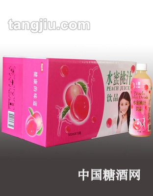 怡龍源水蜜桃汁飲品