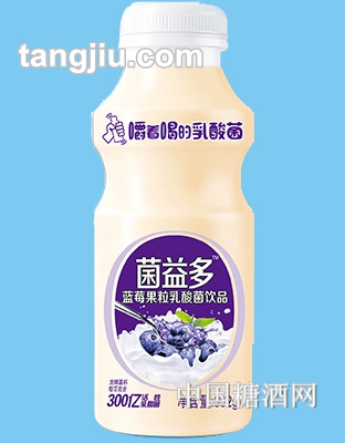 菌益多藍莓果粒乳酸菌飲品332g