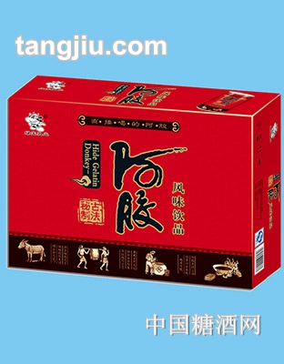 綠寶阿膠風(fēng)味飲品箱