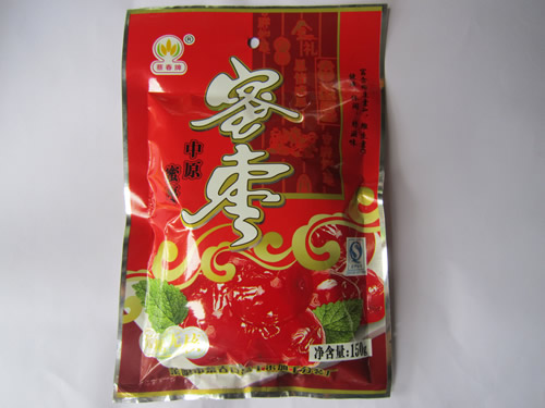 蔡春牌—150g中原蜜棗（棗類產(chǎn)品誠招代理商）